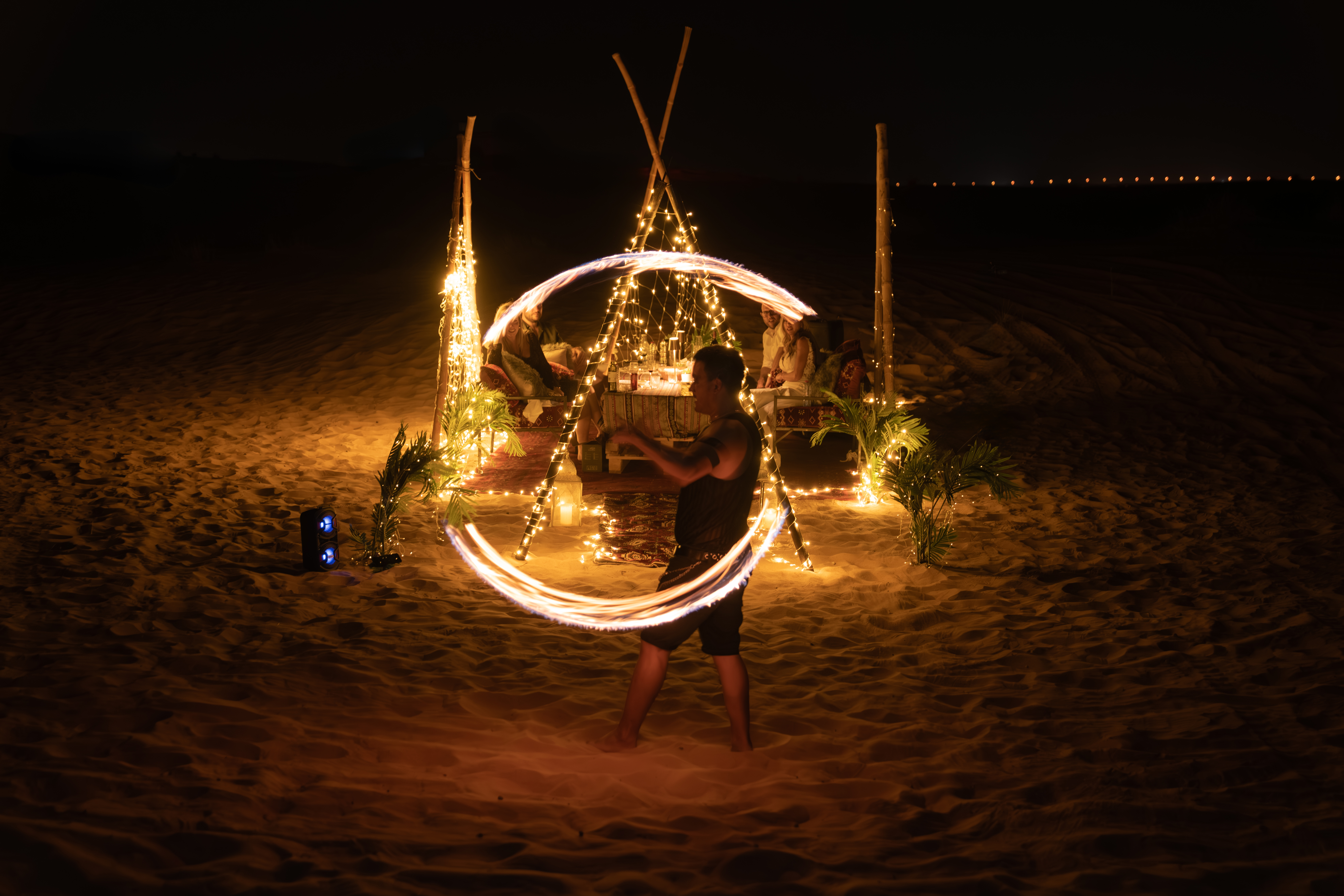 Private-Setup-Fire-Show