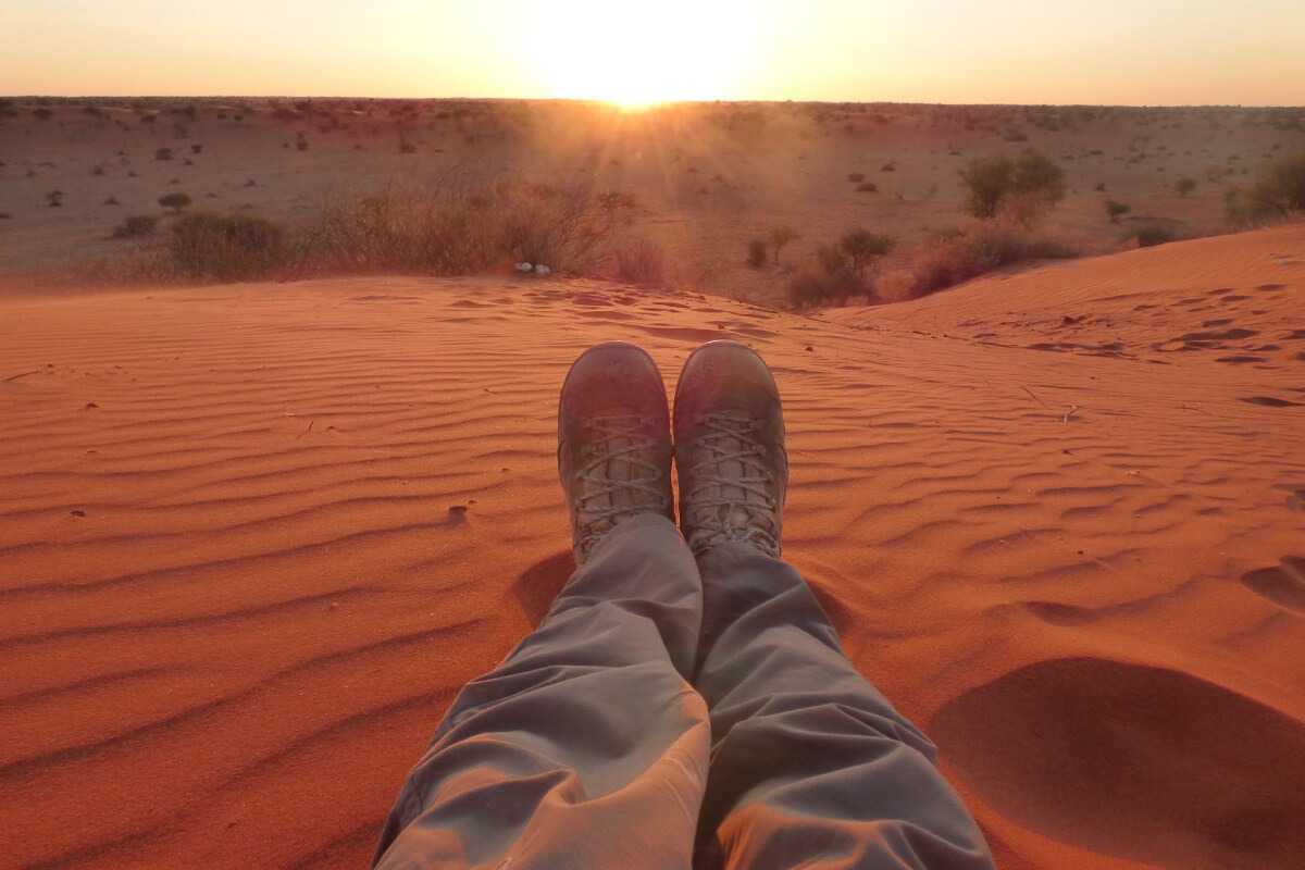 Desert Safari Feet Sunset Photoshoot