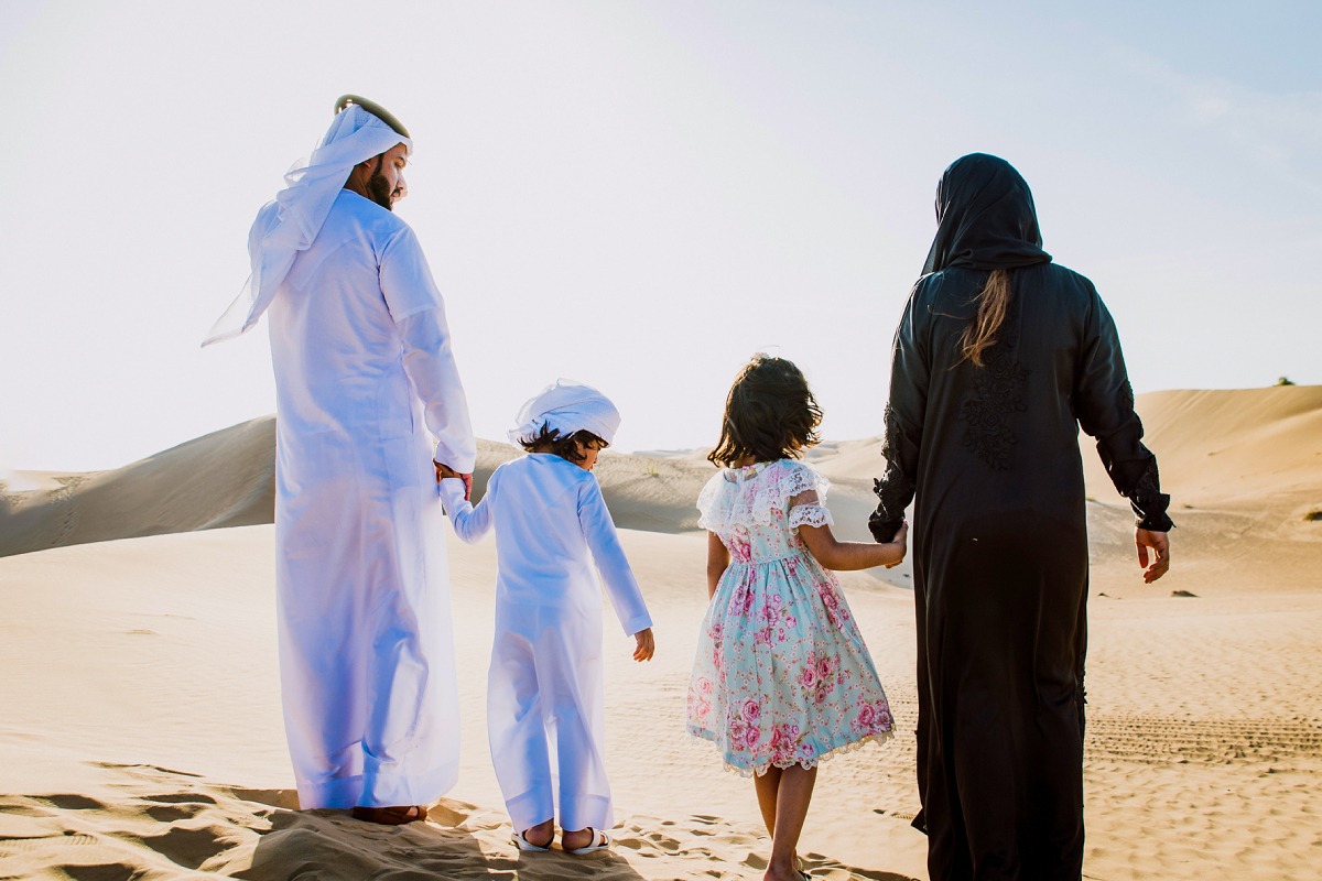 Desert Safari Family Outfits