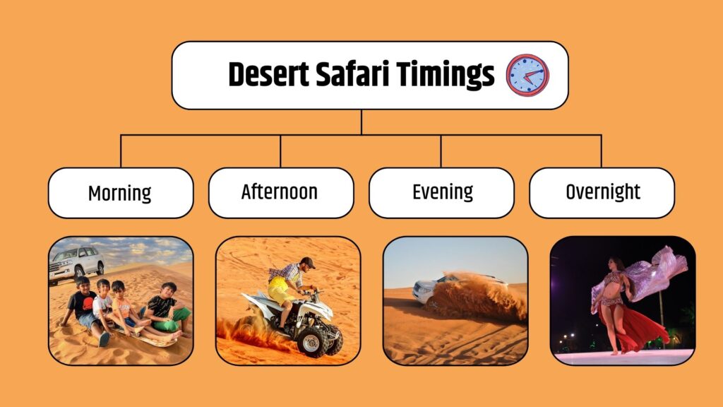 Desert Safari Timings Dubai