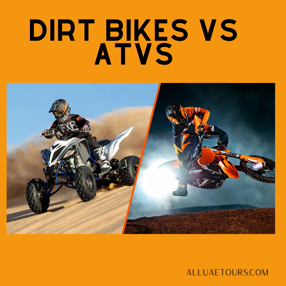 Dirt Bikes vs ATVs