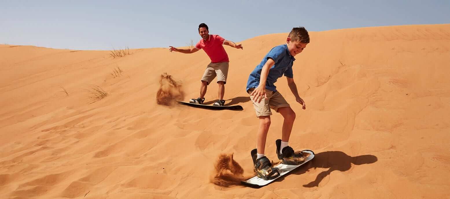 Sand Boarding in Dubai | Sand Surfing